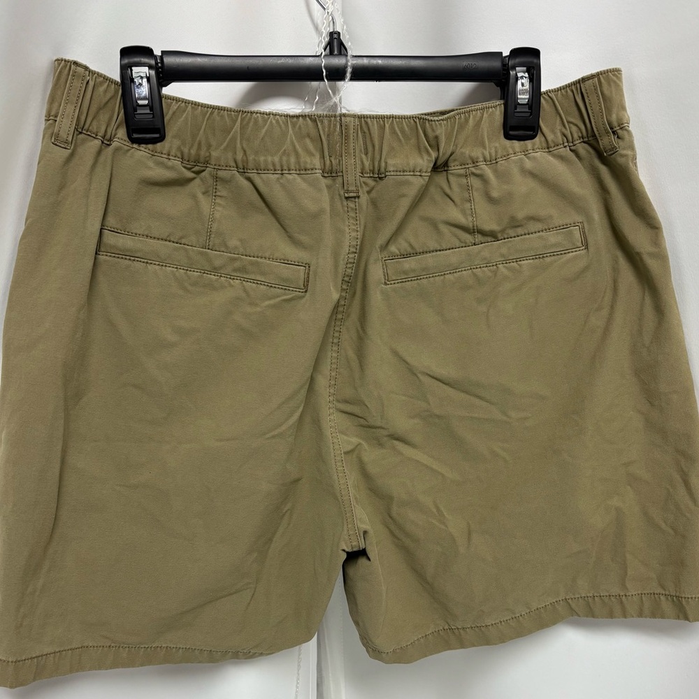 Madewell Olive Green Flat Front Men's Shorts - Picture 2 of 7